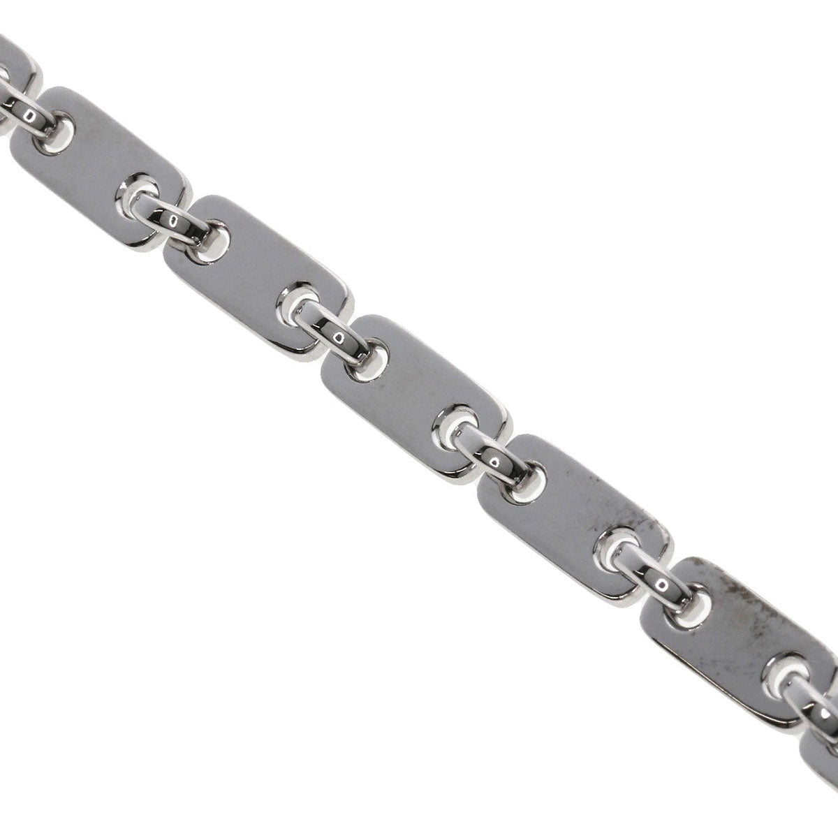 CARTIER Fidelity No Heart Key Bracelet K18 White Gold Ladies [Used]