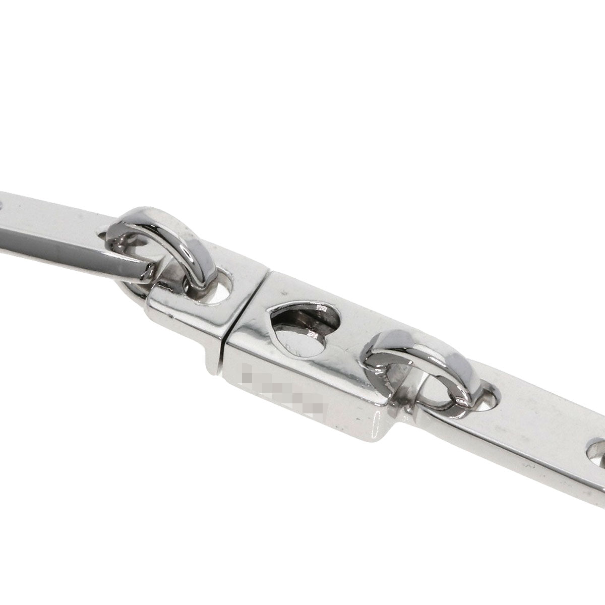 CARTIER Fidelity No Heart Key Bracelet K18 White Gold Ladies [Used]