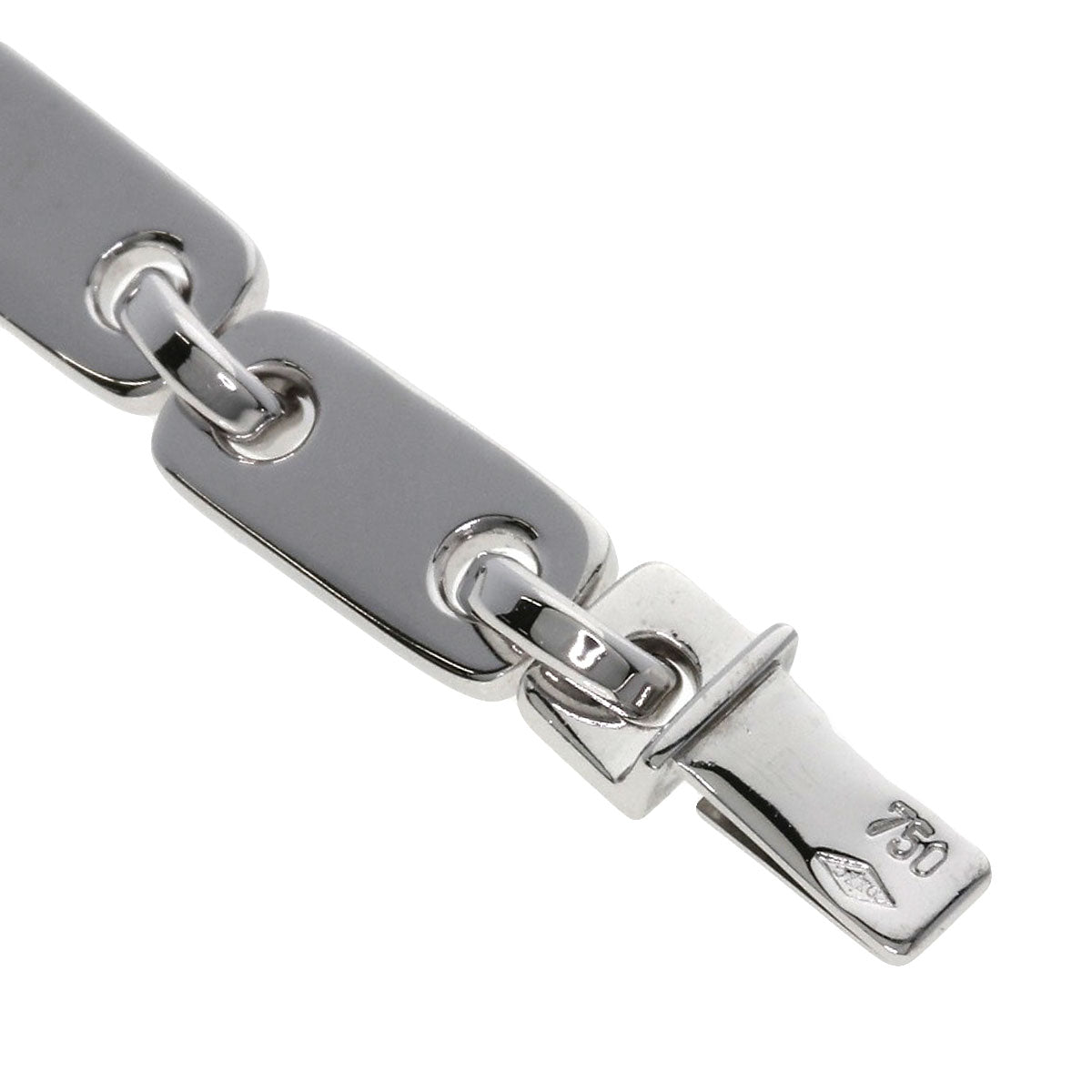 CARTIER Fidelity No Heart Key Bracelet K18 White Gold Ladies [Used]