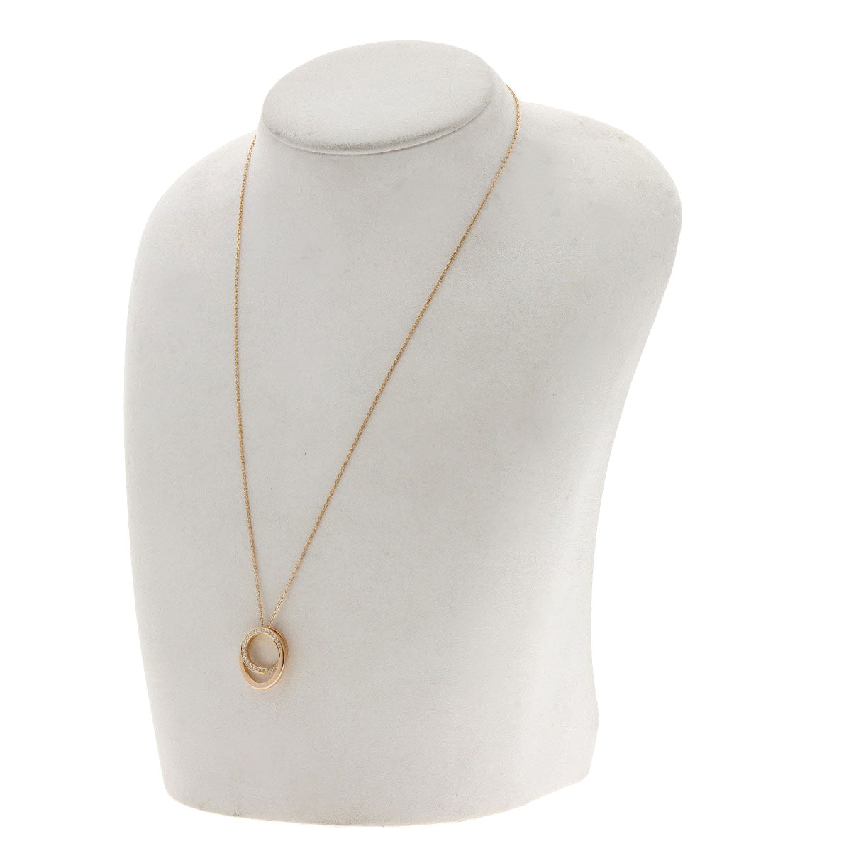 CARTIER Etincel de Cartier Diamond Necklace K18 Pink Gold Ladies [Used]