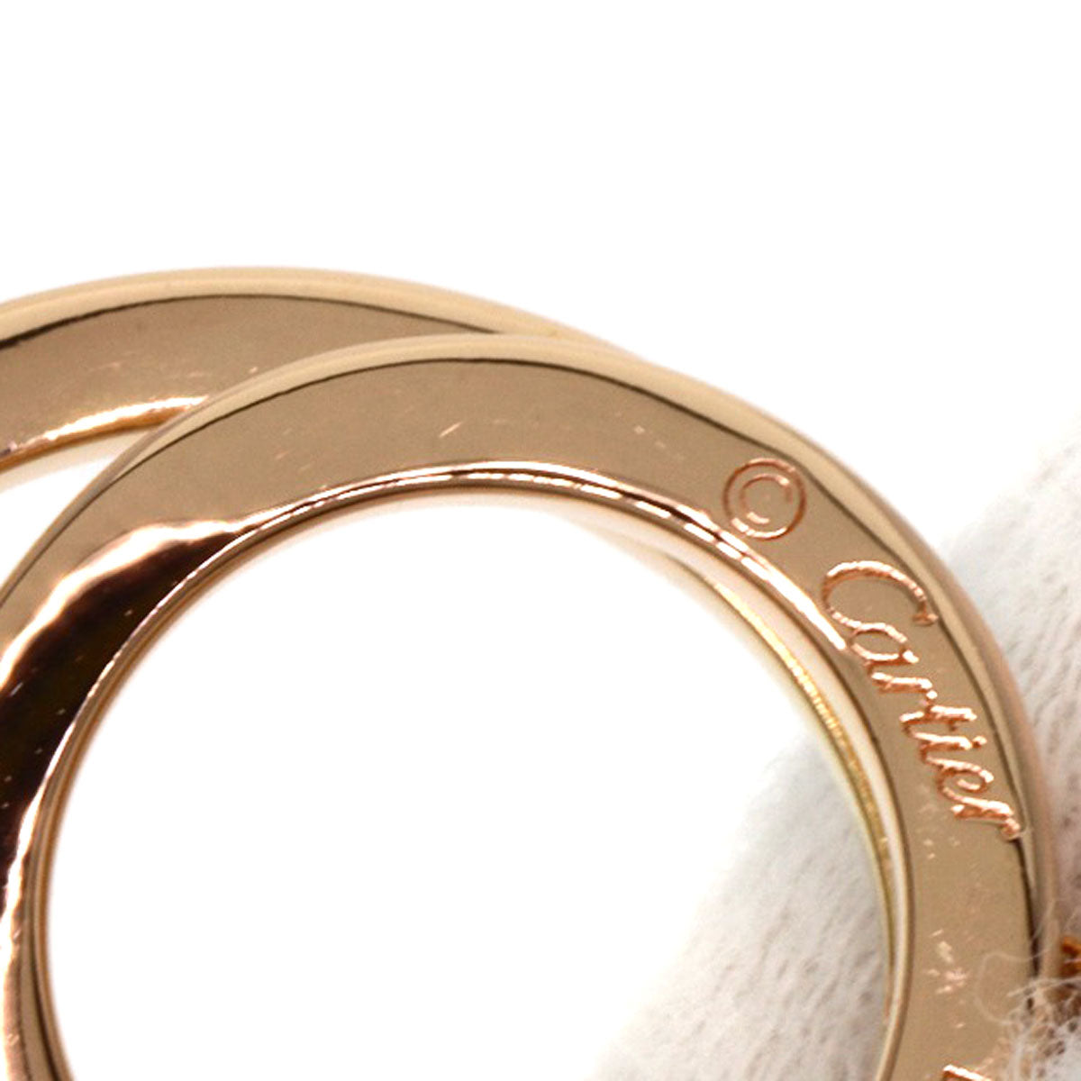 CARTIER Etincel de Cartier Diamond Necklace K18 Pink Gold Ladies [Used]