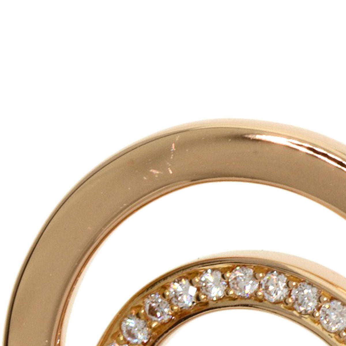 CARTIER Etincel de Cartier Diamond Necklace K18 Pink Gold Ladies [Used]