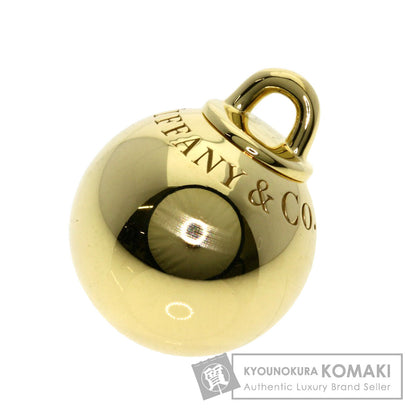 TIFFANY&Co. Hardware ball Pendant top K18 Yellow Gold Ladies [Used]