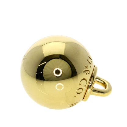 TIFFANY&Co. Hardware ball Pendant top K18 Yellow Gold Ladies [Used]