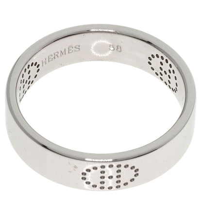 HERMES Evelyn Eclipse #58 Ring K18 White Gold Ladies [Used]