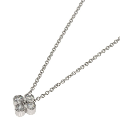 TIFFANY&Co. Bezel set Diamond Necklace Platinum PT950 Ladies [Used]