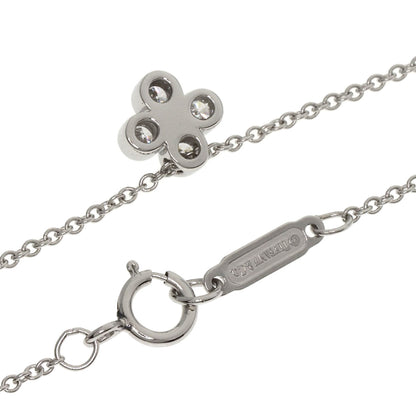 TIFFANY&Co. Bezel set Diamond Necklace Platinum PT950 Ladies [Used]