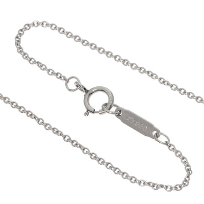TIFFANY&Co. Bezel set Diamond Necklace Platinum PT950 Ladies [Used]