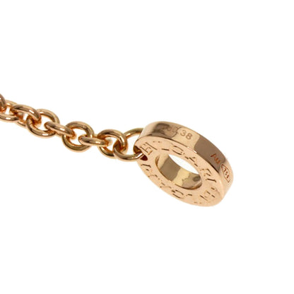 BVLGARI B.zero1 Design Legend Diamond Necklace K18 Pink Gold Ladies [Used]