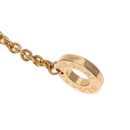 BVLGARI B.zero1 Element Diamond White Ceramic Necklace K18 Pink Gold Ladies [Used]