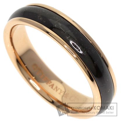 TIFFANY&Co. Classic band Titanium Ring K18 Pink Gold Ladies [Used]