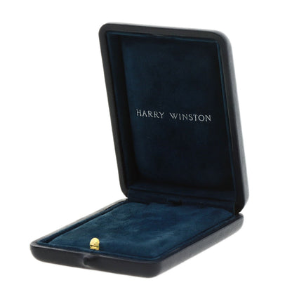 HARRY WINSTON Traffic Cross Diamond Necklace K18 Yellow Gold Ladies [Used]