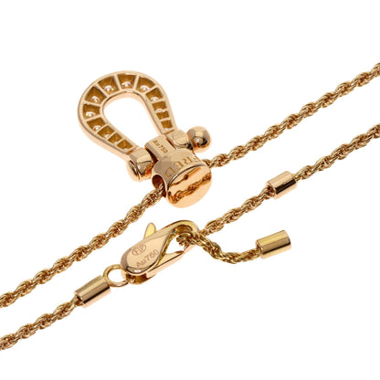 FRED Force 10 Medium Diamond Necklace K18 Pink Gold Ladies [Used]