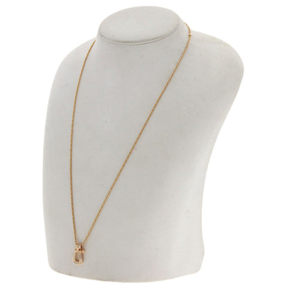 FRED Force 10 Medium Diamond Necklace K18 Pink Gold Ladies [Used]