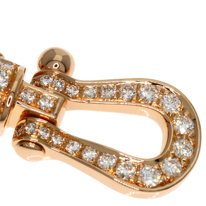 FRED Force 10 Medium Diamond Necklace K18 Pink Gold Ladies [Used]