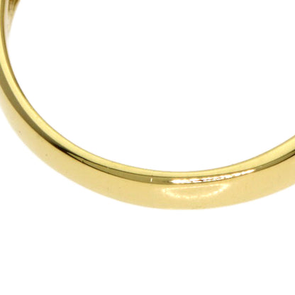 Ponte Vecchio Pearl Pearl Diamond Ring K18 Yellow Gold Ladies [Used]