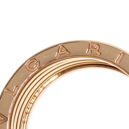 BVLGARI B.zero1 Rock Black Ceramic #62 Ring K18 Pink Gold unisex [Used]