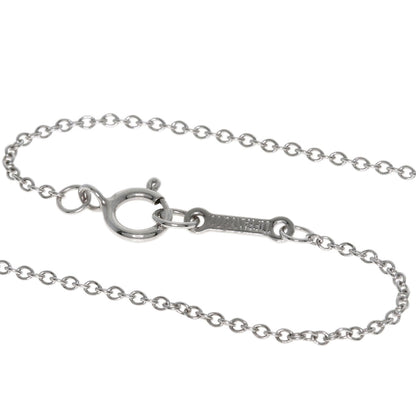 TIFFANY&Co. Double Loving Heart Diamond Necklace K18 White Gold Ladies [Used]