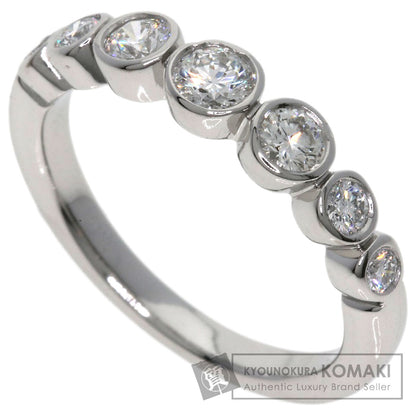 TIFFANY&Co. jazz graduated Ring Platinum PT950 Ladies [Used]