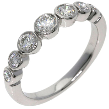 TIFFANY&Co. jazz graduated Ring Platinum PT950 Ladies [Used]