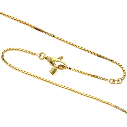GUCCI Link to love Necklace K18 Yellow Gold Ladies [Used]