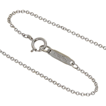 TIFFANY&Co. Atlas bar Diamond Necklace K18 White Gold Ladies [Used]