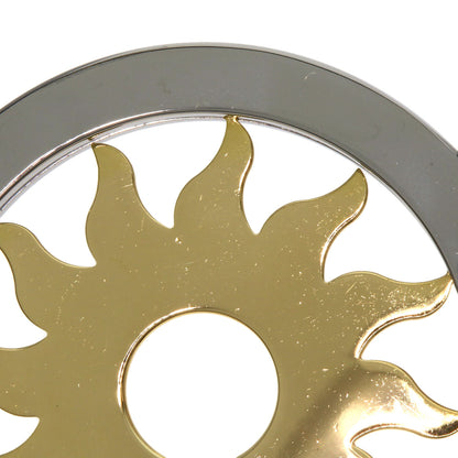 BVLGARI Tondosan Large TOP Pendant top Stainless Steel 18K Yellow Goldmens [Used]