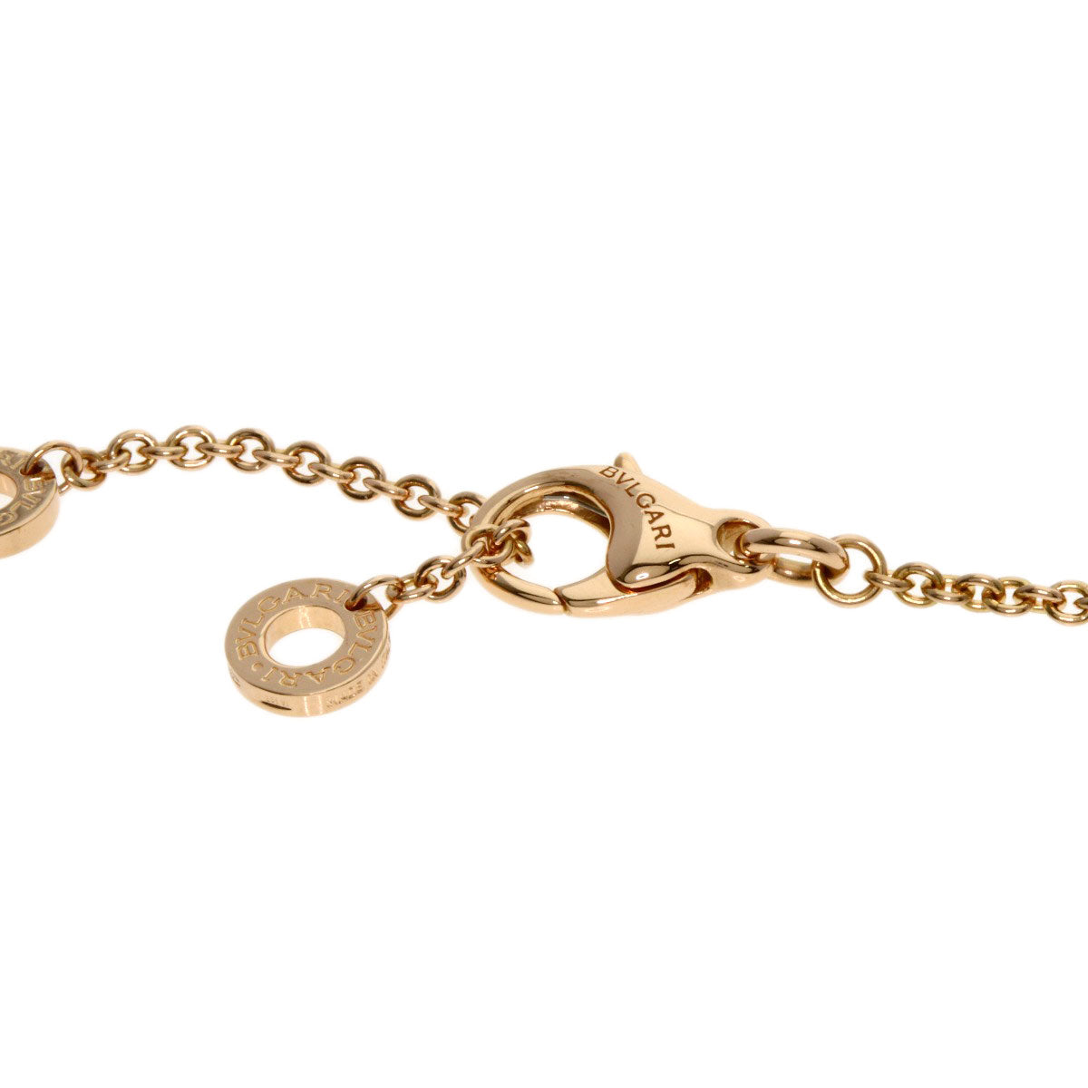 BVLGARI B.zero1 Legend Necklace K18 Pink Gold Ladies [Used]