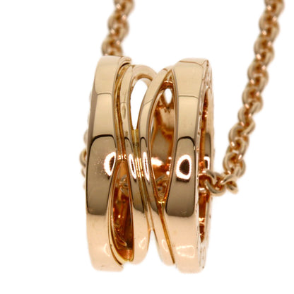 BVLGARI B.zero1 Legend Necklace K18 Pink Gold Ladies [Used]