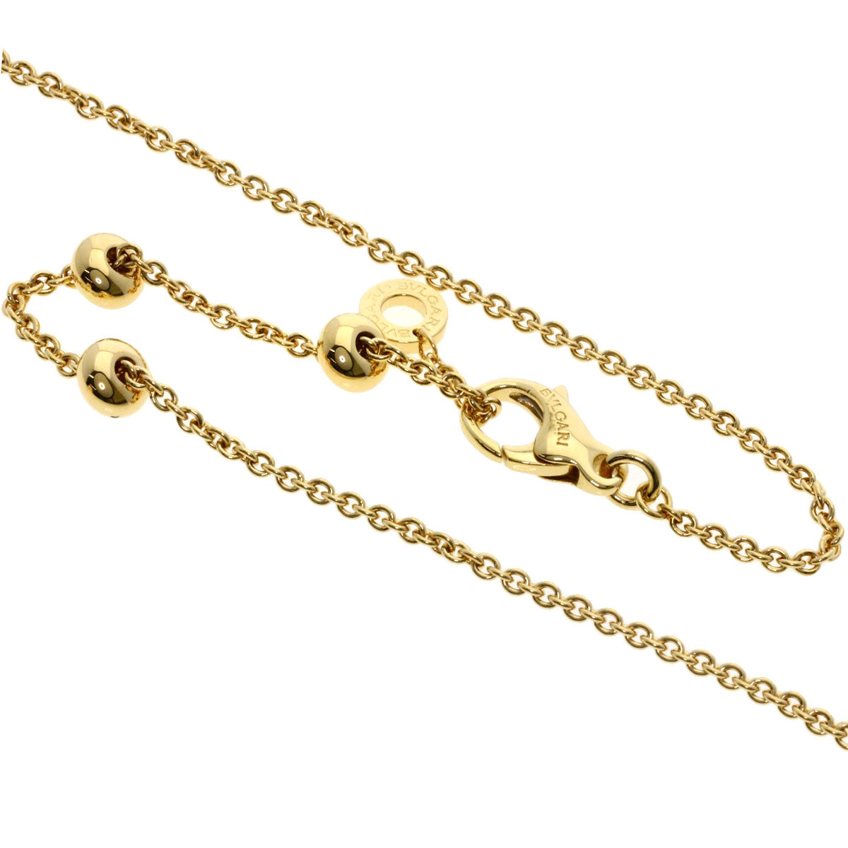 BVLGARI B.zero1 element Necklace K18 Yellow Gold Ladies [Used]