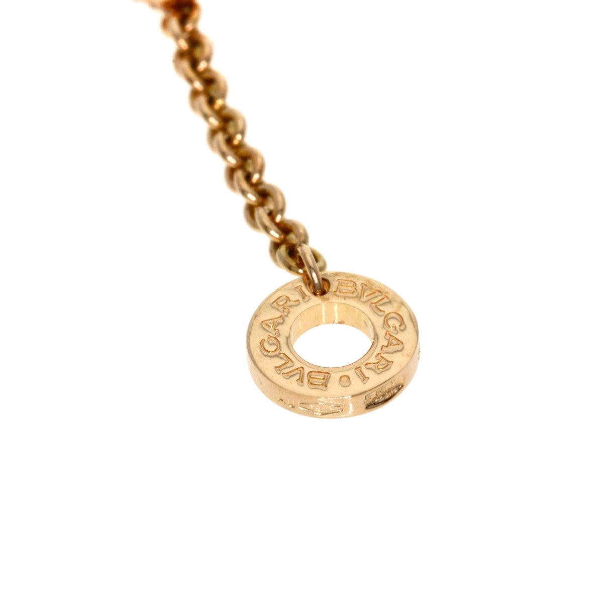 BVLGARI B.zero1 Legend Necklace K18 Pink Gold Ladies [Used]