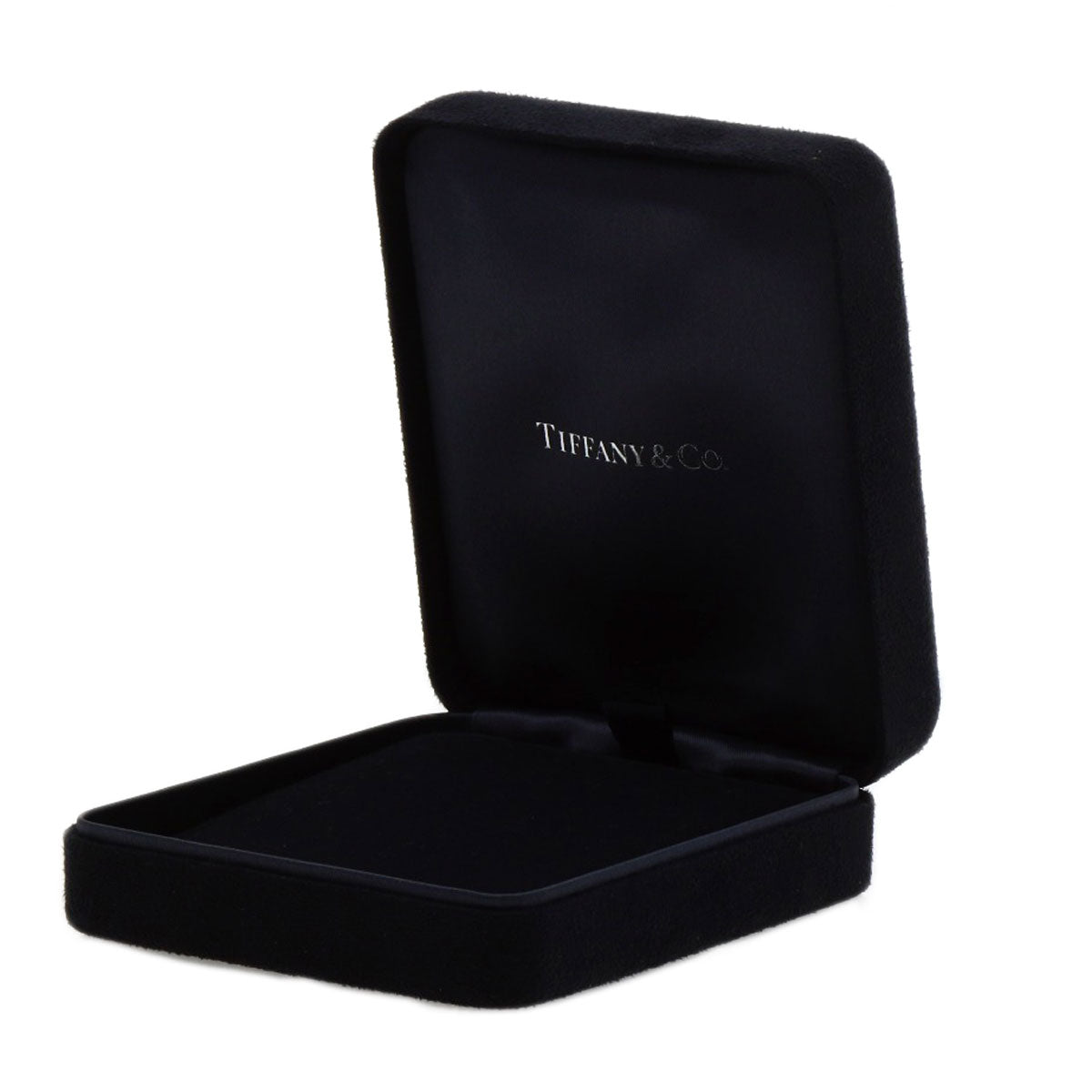 TIFFANY&Co. T TWO Circle Shell Diamond Necklace K18 Pink Gold Ladies [Used]