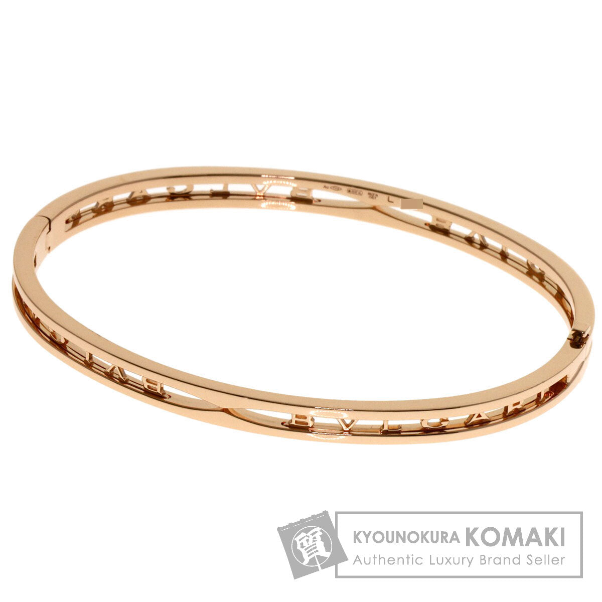 BVLGARI B.zero1 L Bracelet K18 Pink Gold Ladies [Used]