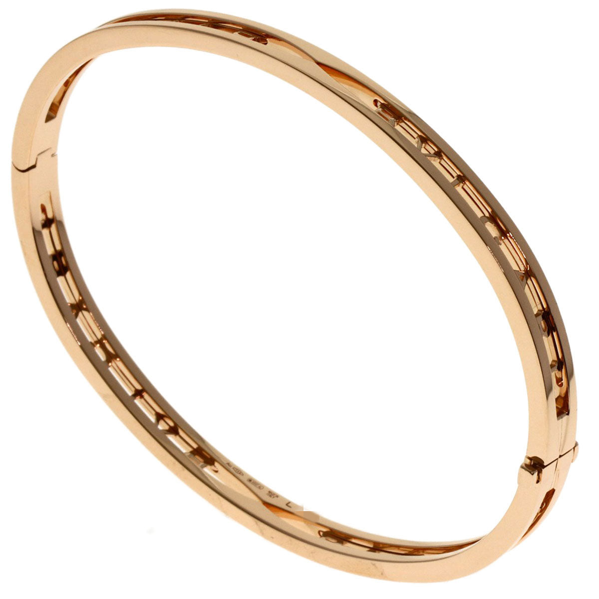 BVLGARI B.zero1 L Bracelet K18 Pink Gold Ladies [Used]