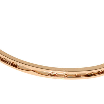BVLGARI B.zero1 L Bracelet K18 Pink Gold Ladies [Used]