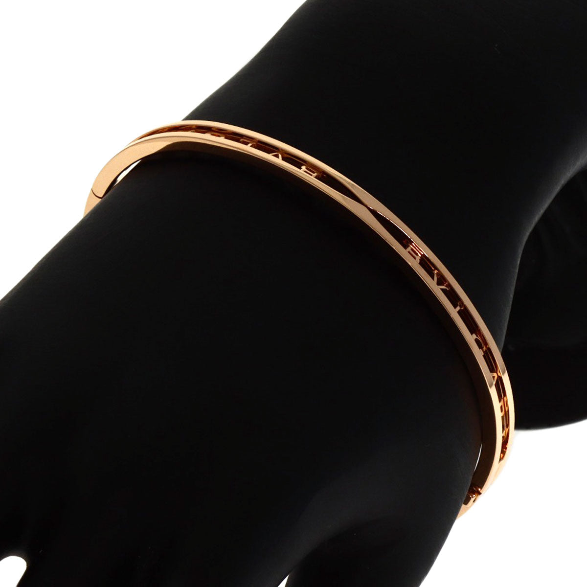 BVLGARI B.zero1 L Bracelet K18 Pink Gold Ladies [Used]