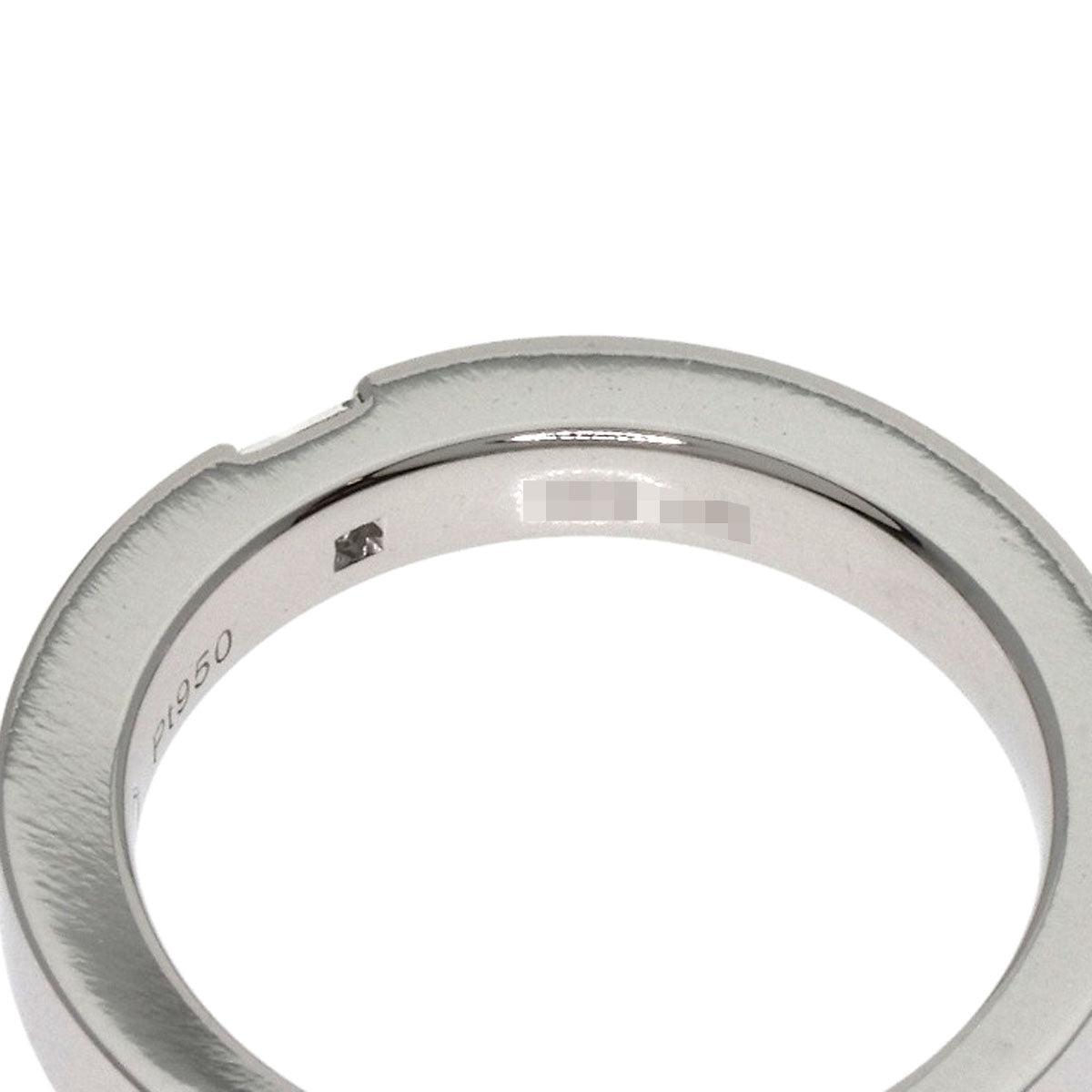 HARRY WINSTON Princess Cut Wedding Diamond Ring Platinum PT950 Ladies [Used]