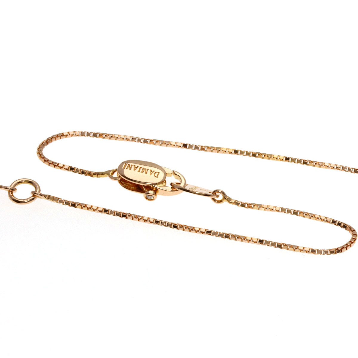 Damiani Belle Epoque SM Diamond Necklace K18 Pink Gold Ladies [Used]