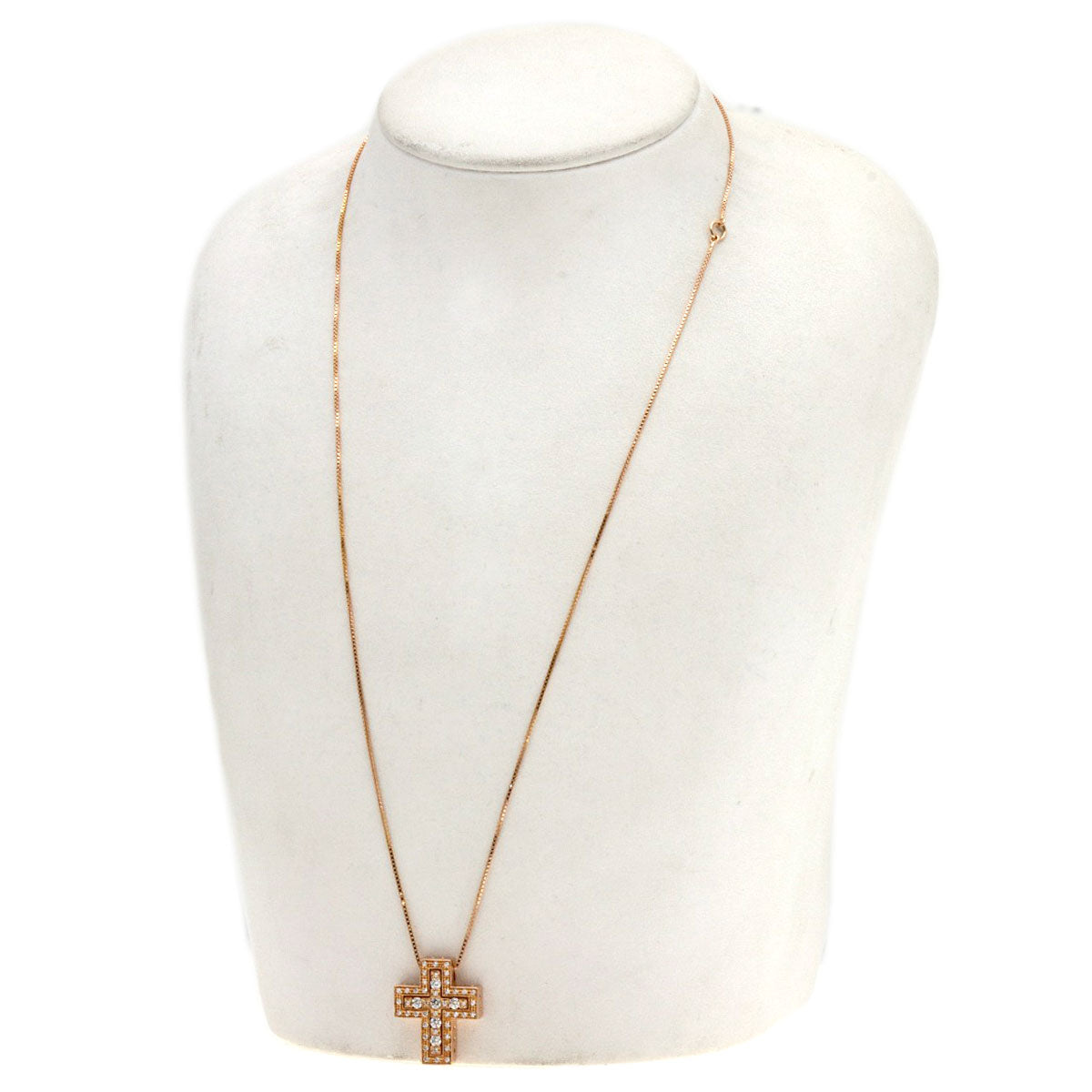 Damiani Belle Epoque SM Diamond Necklace K18 Pink Gold Ladies [Used]