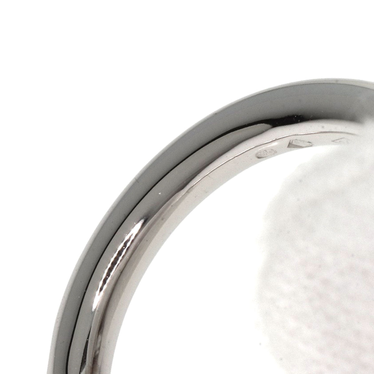 CARTIER   Juste un Clou Classic Model Diamond #56 Ring  K18 White Gold Ladies [Used]
