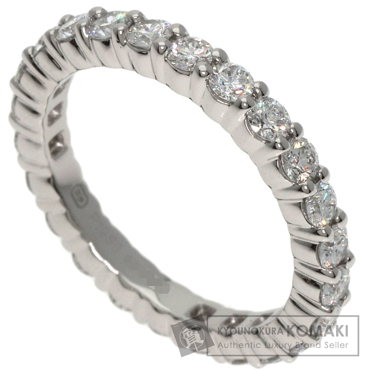 HARRY WINSTON Full eternity Diamond Ring Platinum PT950 Ladies [Used]