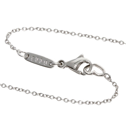 Ponte Vecchio Initial Y Diamond Necklace K18 White Gold Ladies [Used]