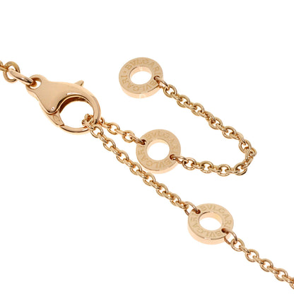 BVLGARI B.zero1 Legend White Ceramic Necklace K18 Pink Gold Ladies [Used]