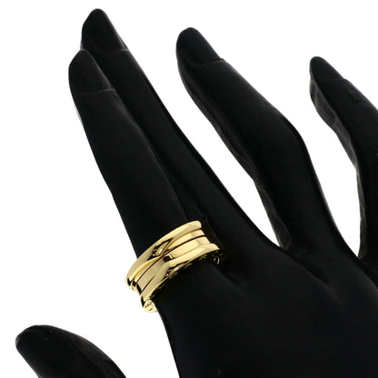BVLGARI B.zero1 2 band #52 Ring K18 Yellow Gold Ladies [Used]