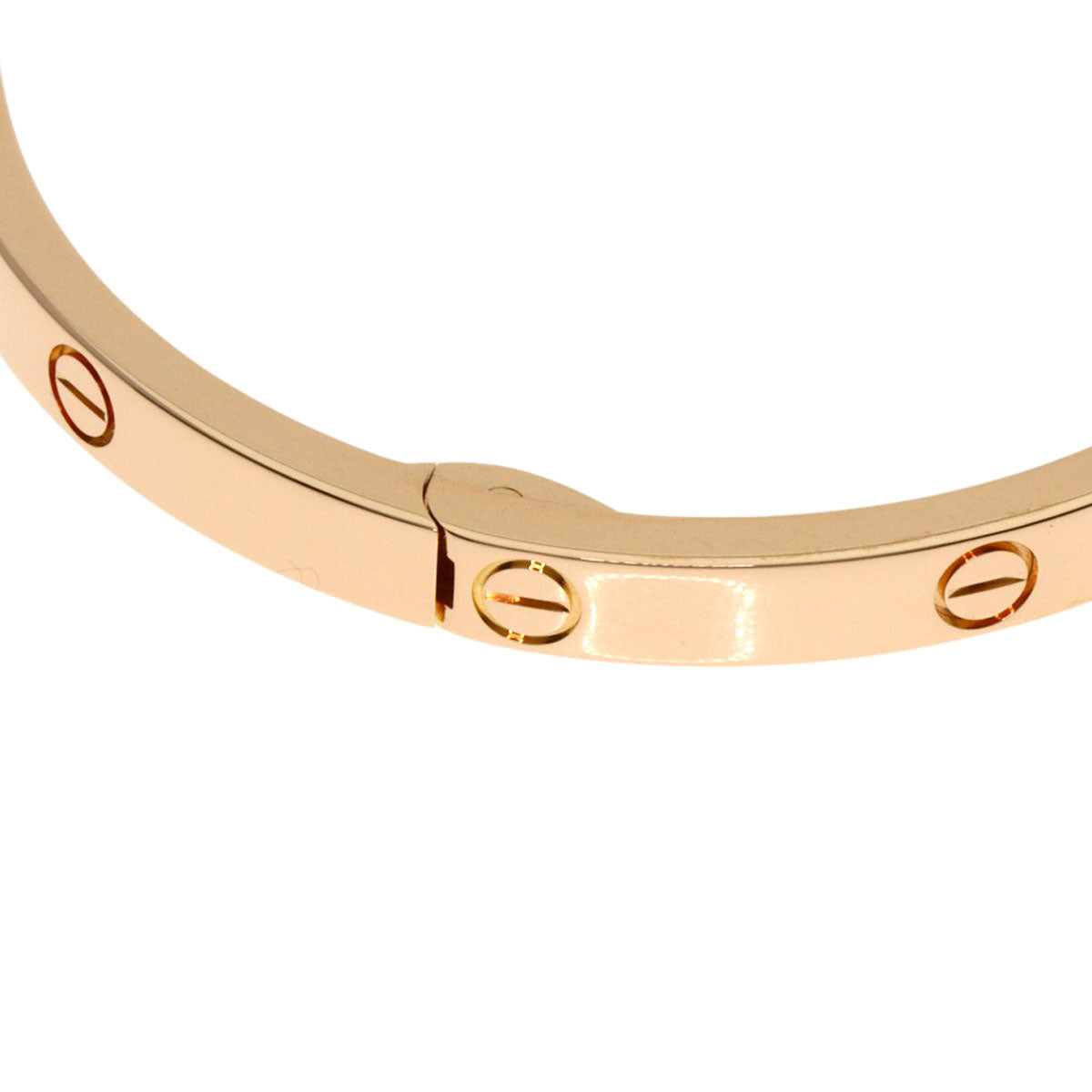 CARTIER LOVE Bracelets SM with Driver #15 Bracelet K18 Pink Gold Ladies [Used]