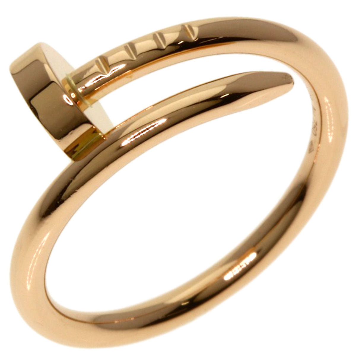 CARTIER Juste un Clou Small #47 Ring K18 Pink Gold Ladies [Used]
