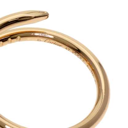 CARTIER Juste un Clou Small #47 Ring K18 Pink Gold Ladies [Used]