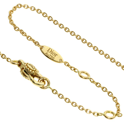 Dior Rose Celeste Moon and Sun Necklace K18 Yellow Gold Ladies [Used]