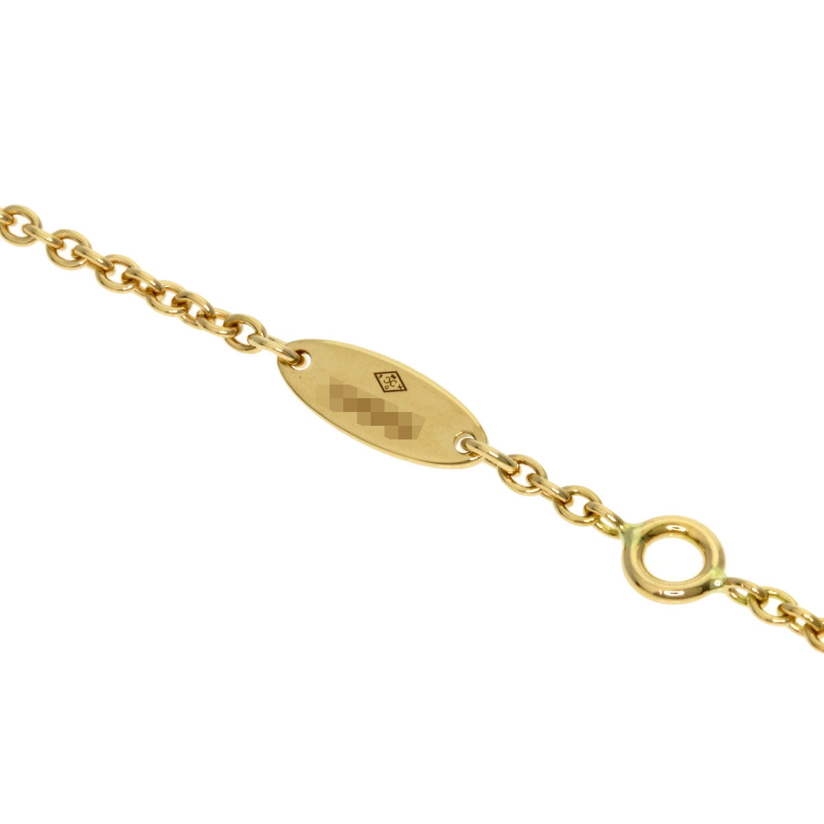 Dior Rose Celeste Moon and Sun Necklace K18 Yellow Gold Ladies [Used]