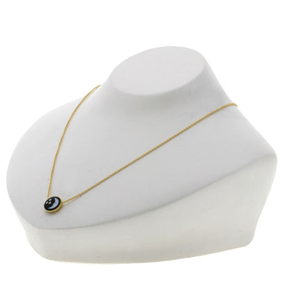 Dior Rose Celeste Moon and Sun Necklace K18 Yellow Gold Ladies [Used]